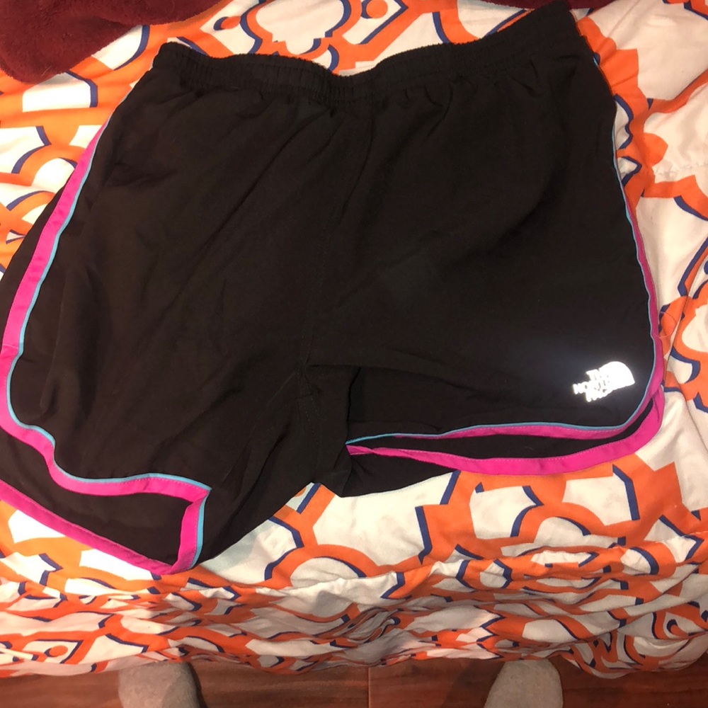 North face running shorts